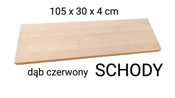 schodek zwymiarowany